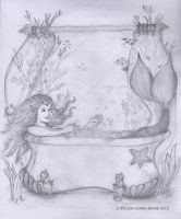 Mermaid In A Bathtub